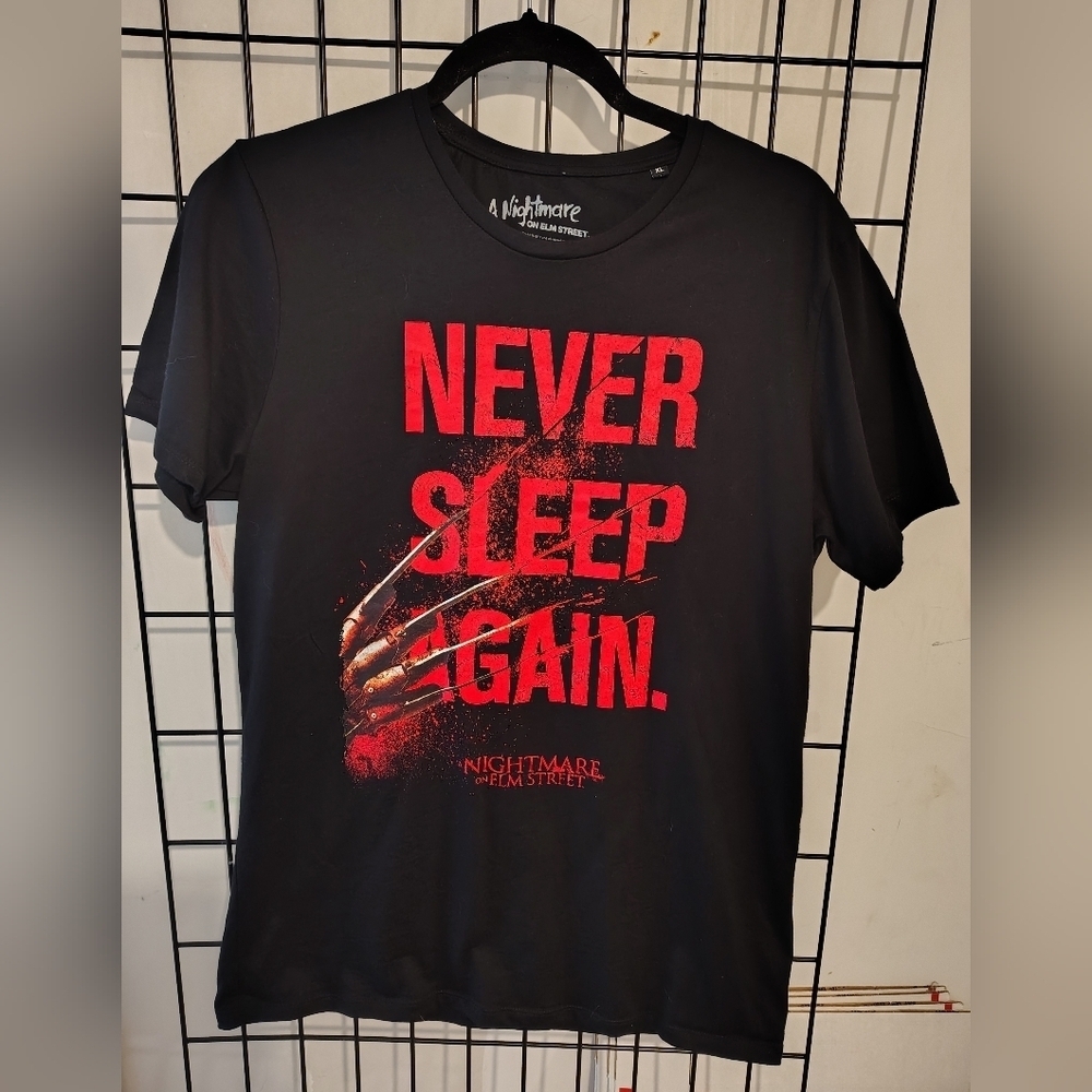 Nightmare On Elm Street:Never Sleep Again T-Shirt